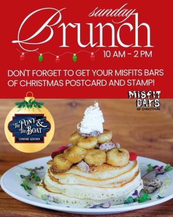 The Pony and the Boat Comfort Kitchen, Sunday "Misfits" Brunch